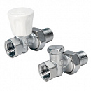 Купить Комплект для подкл рад GIA 1/2 прямой R706KX003  (регулир+отсечной) GIACOMINI