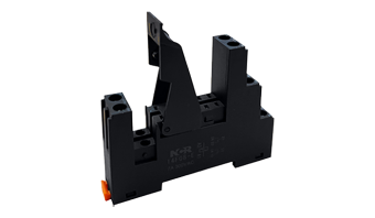 Колодка реле 14F08-E на DIN-рейку с пластиковым фиксатором